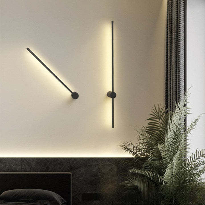 LinaGlow: Applique LED Lineare – Lampada da Parete Moderna per Soggiorno e Sala da Pranzo