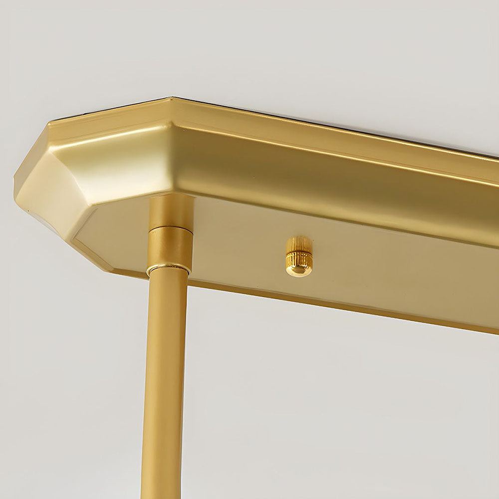 LineaArte: Lampadario Designer in Vetro e Ferro moderno – decorativo e funzionale per soggiorno e sala da pranzo