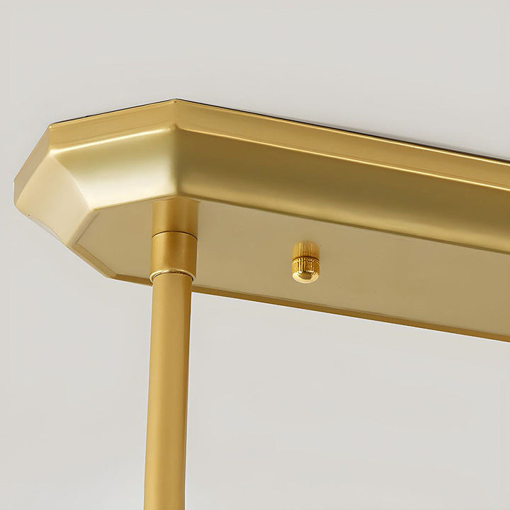 LineaArte: Lampadario Designer in Vetro e Ferro moderno – decorativo e funzionale per soggiorno e sala da pranzo