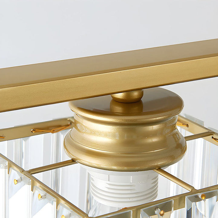 LineaArte: Lampadario Designer in Vetro e Ferro moderno – decorativo e funzionale per soggiorno e sala da pranzo