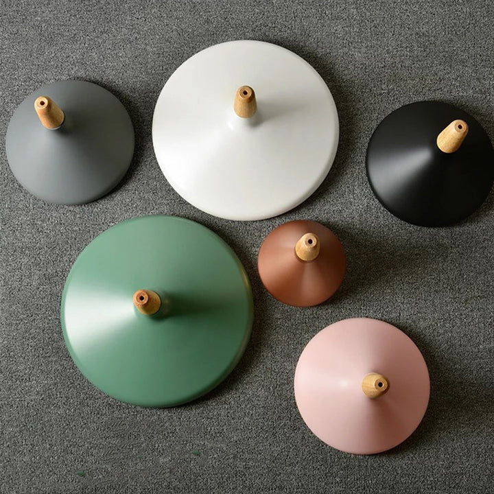 LineaMacaron: Lampada a sospensione creativa in legno moderna – decorativa ed efficiente per sala da pranzo e cucina