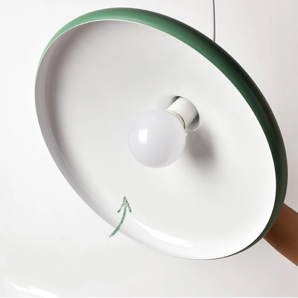 LineaMacaron: Lampada a sospensione creativa in legno moderna – decorativa ed efficiente per sala da pranzo e cucina