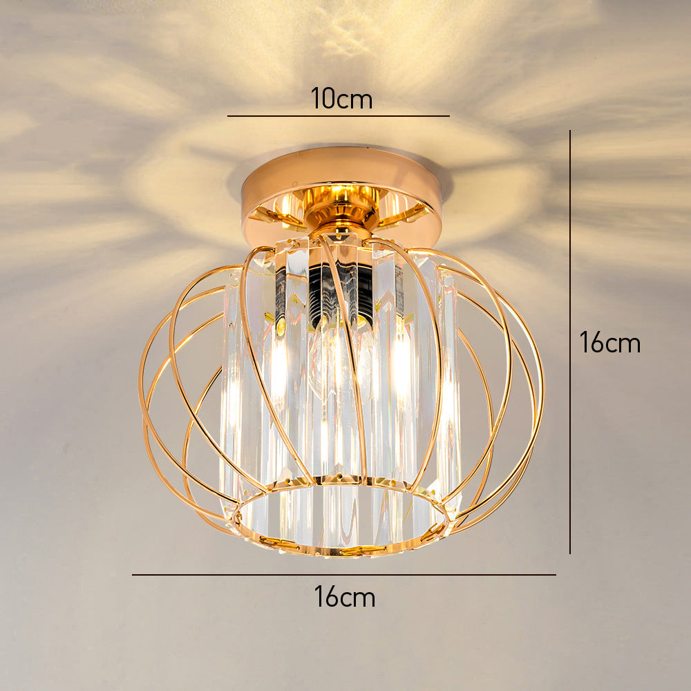 LineaScandi: Lampada da soffitto moderna in vetro con finitura nera – elegante e facile da pulire per corridoio e sala da pranzo