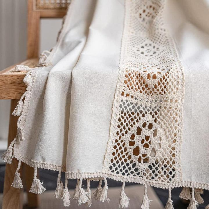 LinoBoho: Tendaggi in stile Boho – semitrasparenti e decorativi per il soggiorno