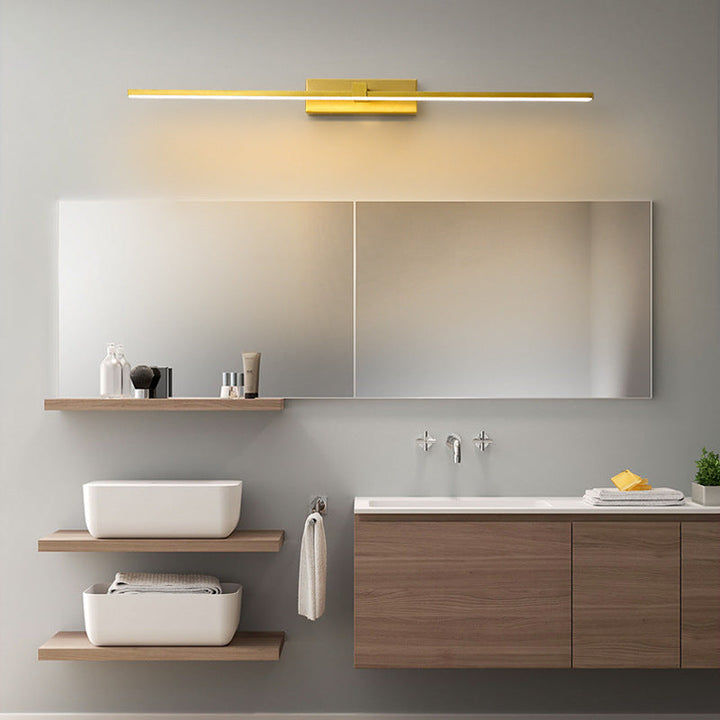 LinoLux: Lampada a specchio LED Lineare – Lampada da parete moderna per bagno e lavabo