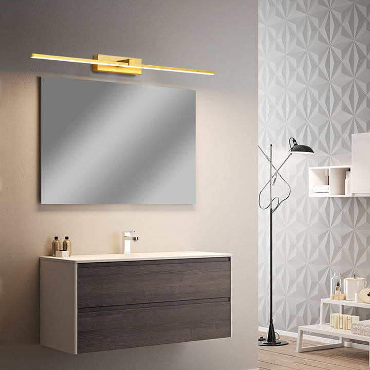 LinoLux: Lampada a specchio LED Lineare – Lampada da parete moderna per bagno e lavabo