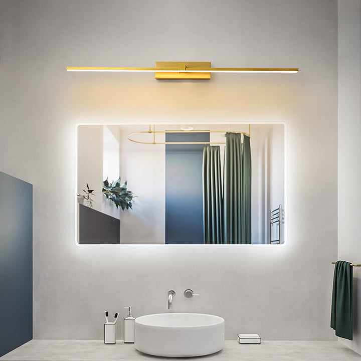 LinoLux: Lampada a specchio LED Lineare – Lampada da parete moderna per bagno e lavabo