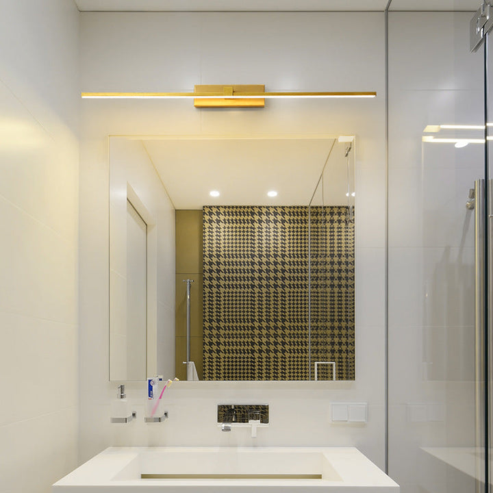 LinoLux: Lampada a specchio LED Lineare – Lampada da parete moderna per bagno e lavabo