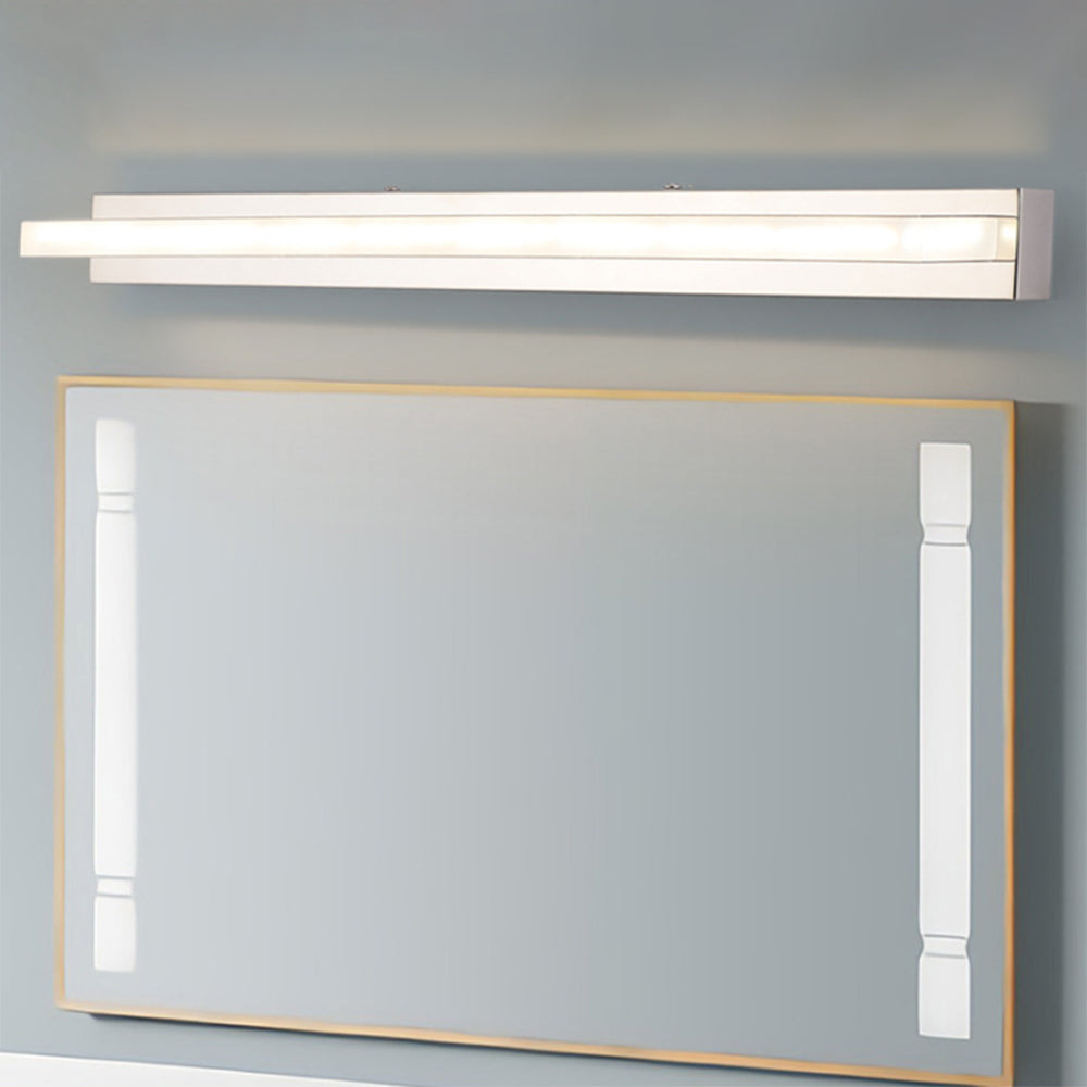 Liora Applique LED con Frontale a Specchio Rettangolare – Luce Moderna per Camera da Letto e Bagno