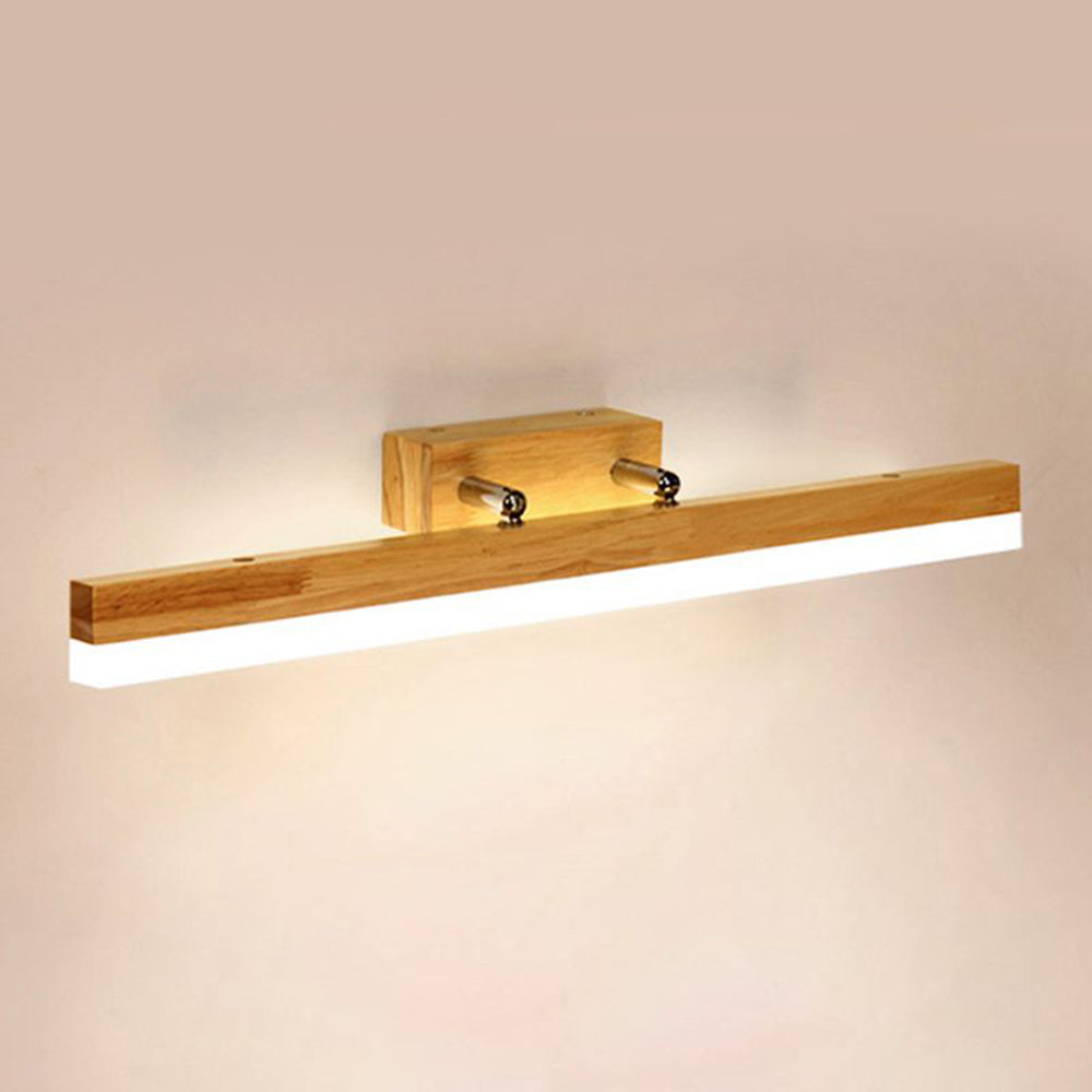 LioraBeam: Applique Classica in Legno e Metallo – Lampada LED per Bagno e Soggiorno