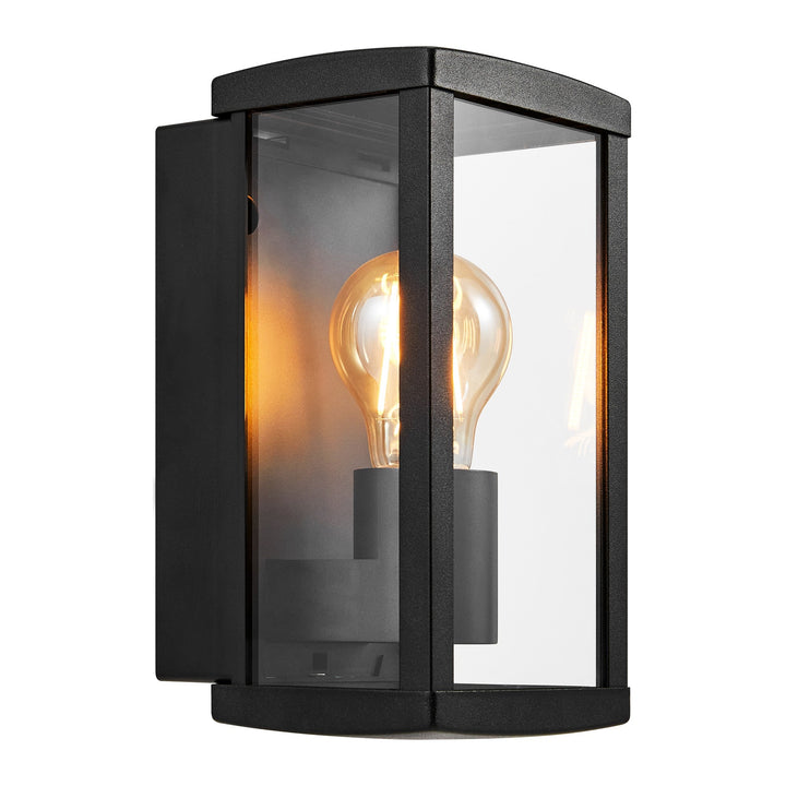 Luce da Parete Luchy, Nero/Trasparente