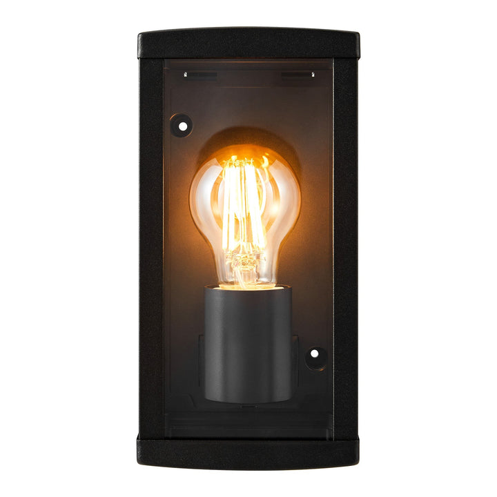 Luce da Parete Luchy, Nero/Trasparente