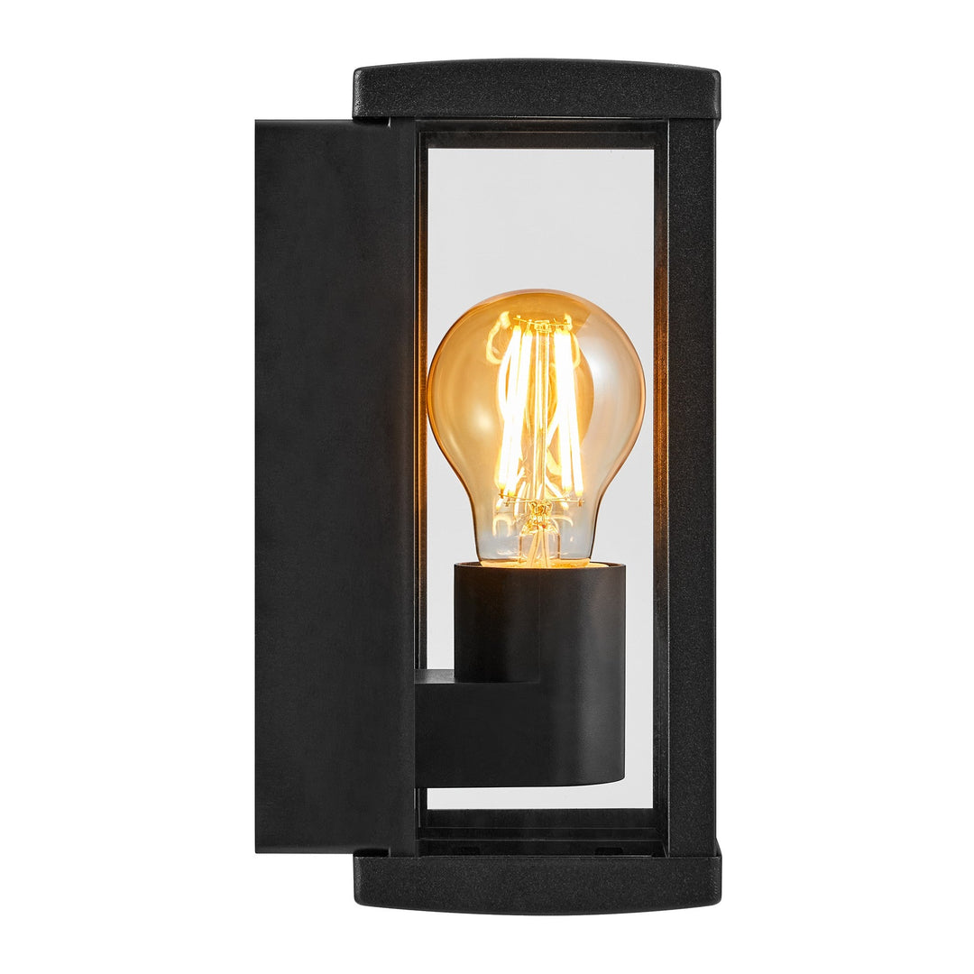 Luce da Parete Luchy, Nero/Trasparente
