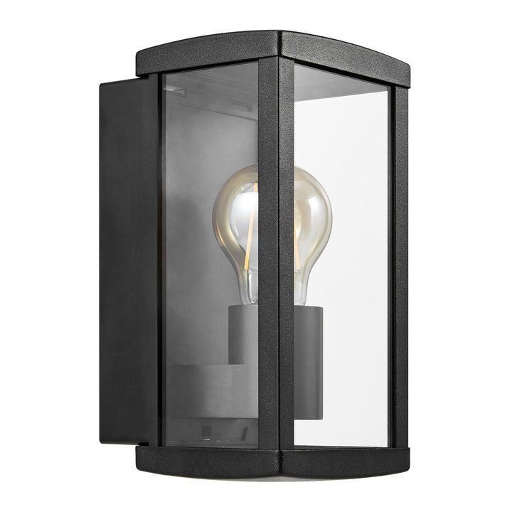 Luce da Parete Luchy, Nero/Trasparente