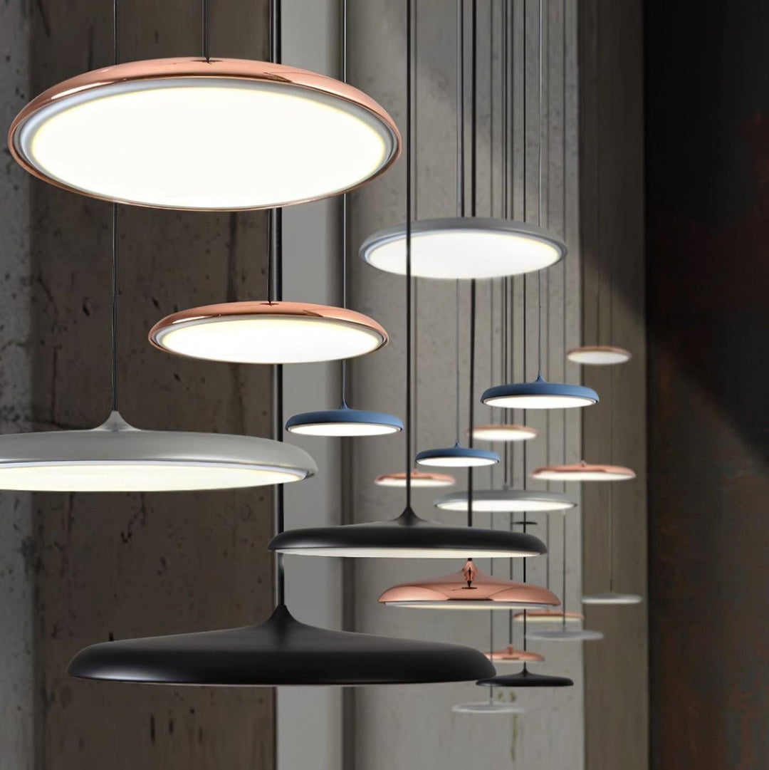 Lumara: Lampada a sospensione LED moderna in colori Macaron – per sala da pranzo e cucina