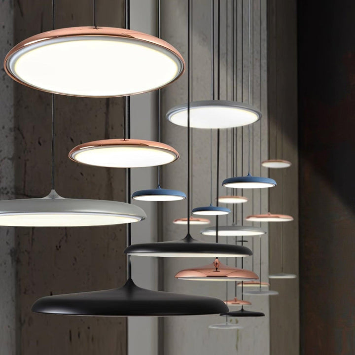 Lumara: Lampada a sospensione LED moderna in colori Macaron – per sala da pranzo e cucina