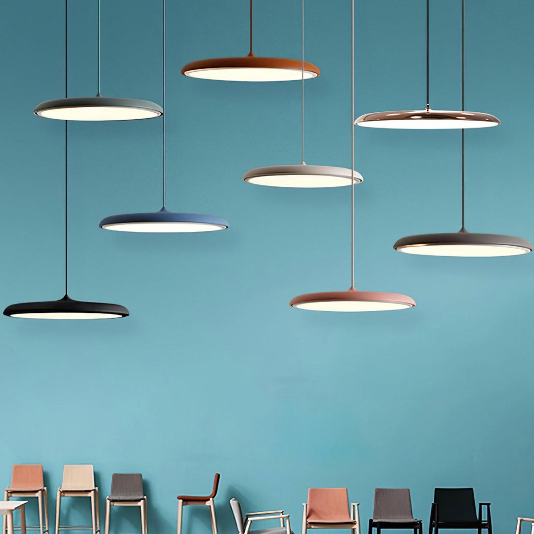Lumara: Lampada a sospensione LED moderna in colori Macaron – per sala da pranzo e cucina