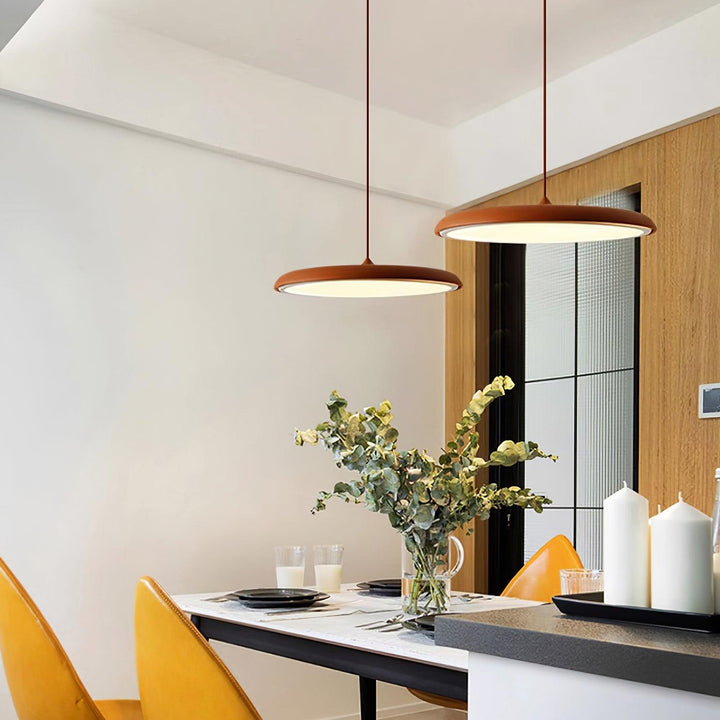 Lumara: Lampada a sospensione LED moderna in colori Macaron – per sala da pranzo e cucina