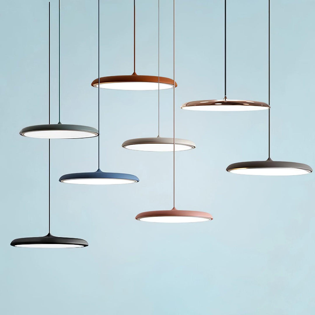 Lumara: Lampada a sospensione LED moderna in colori Macaron – per sala da pranzo e cucina