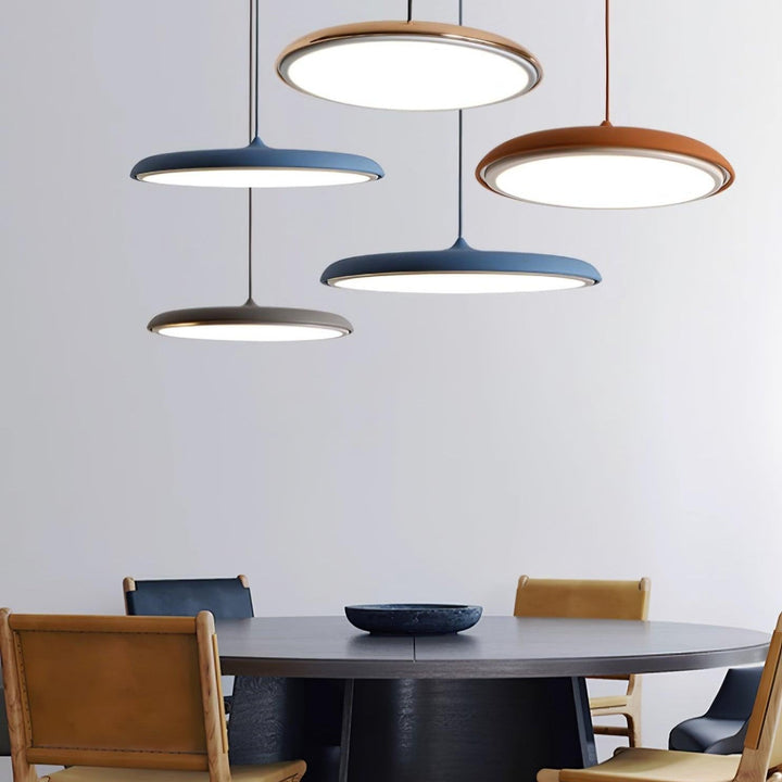 Lumara: Lampada a sospensione LED moderna in colori Macaron – per sala da pranzo e cucina