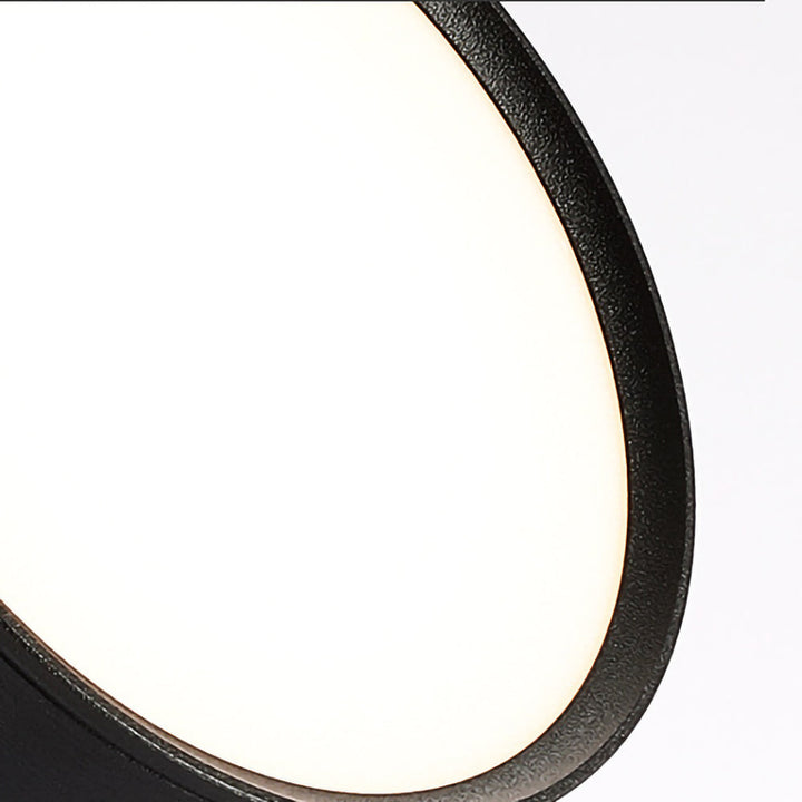 LumenFlex: Piccola lampada da soffitto LED in alluminio moderna – regolabile e funzionale per soggiorno e camera da letto