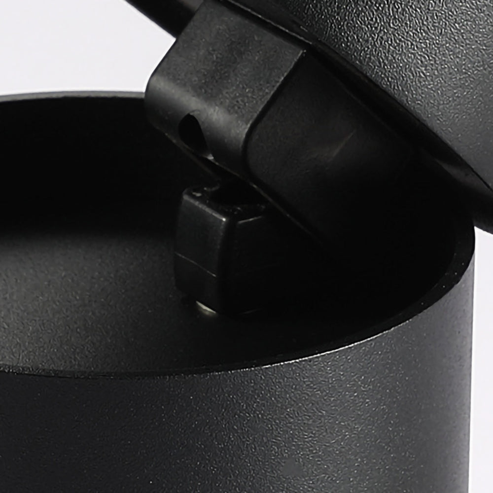 LumenFlex: Piccola lampada da soffitto LED in alluminio moderna – regolabile e funzionale per soggiorno e camera da letto