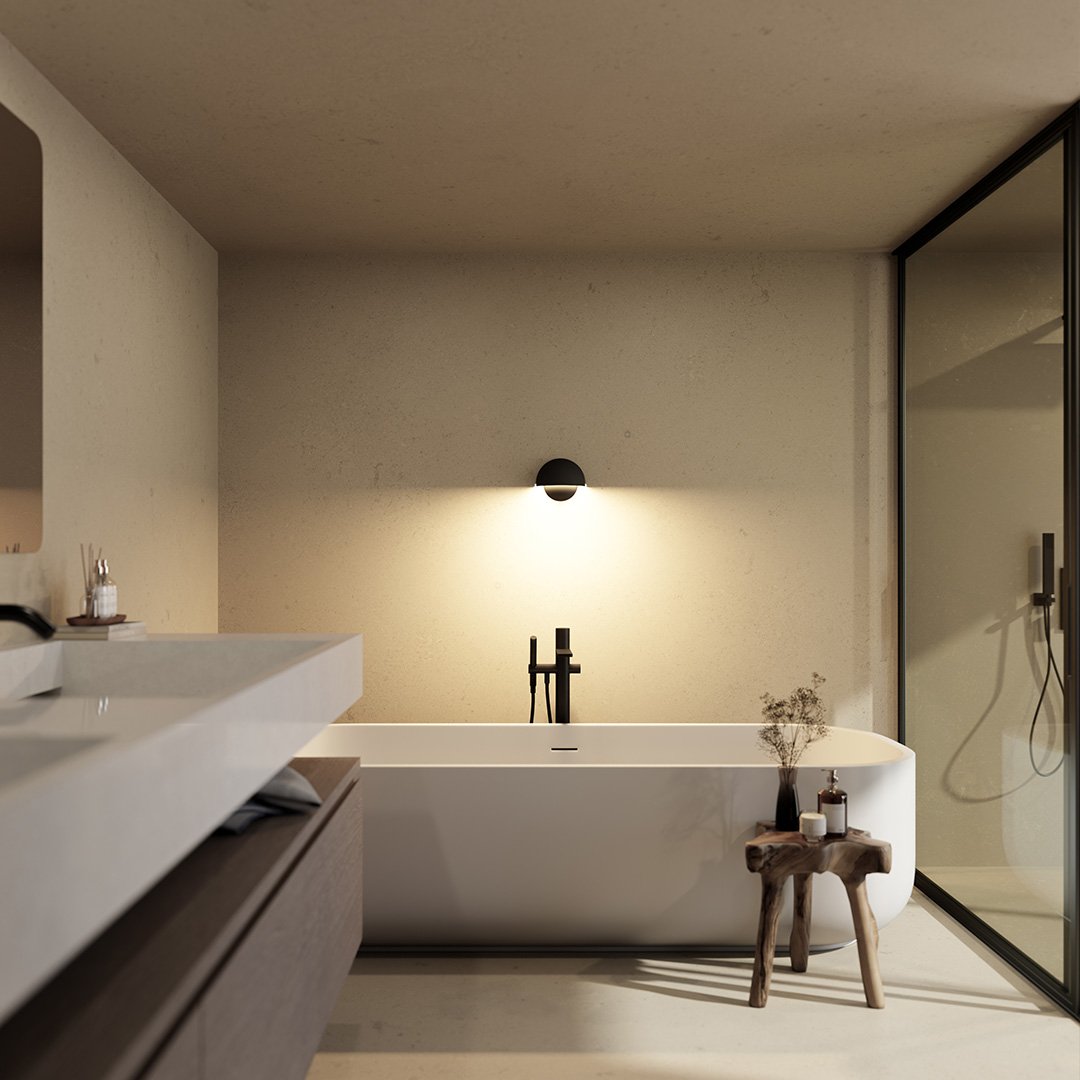LumiAqua: Applique LED – Luce Bianco Caldo