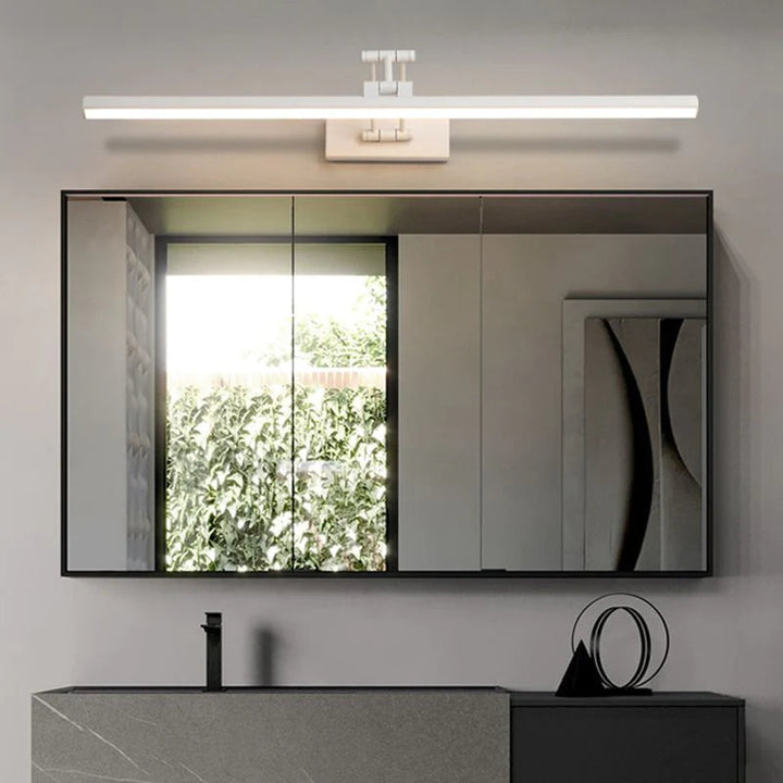 LumiAris: Applique LED da Interno Moderna in Metallo e Acrilico – per Bagni, Camere da Letto e Soggiorni