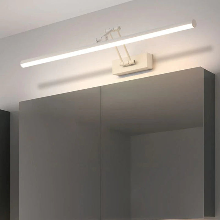 LumiAris: Applique LED da Interno Moderna in Metallo e Acrilico – per Bagni, Camere da Letto e Soggiorni