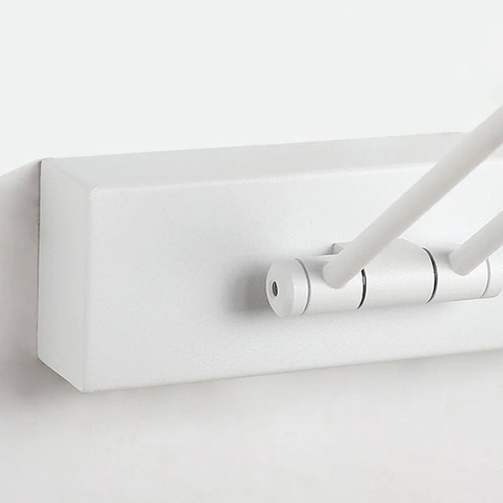 LumiAris: Applique LED da Interno Moderna in Metallo e Acrilico – per Bagni, Camere da Letto e Soggiorni