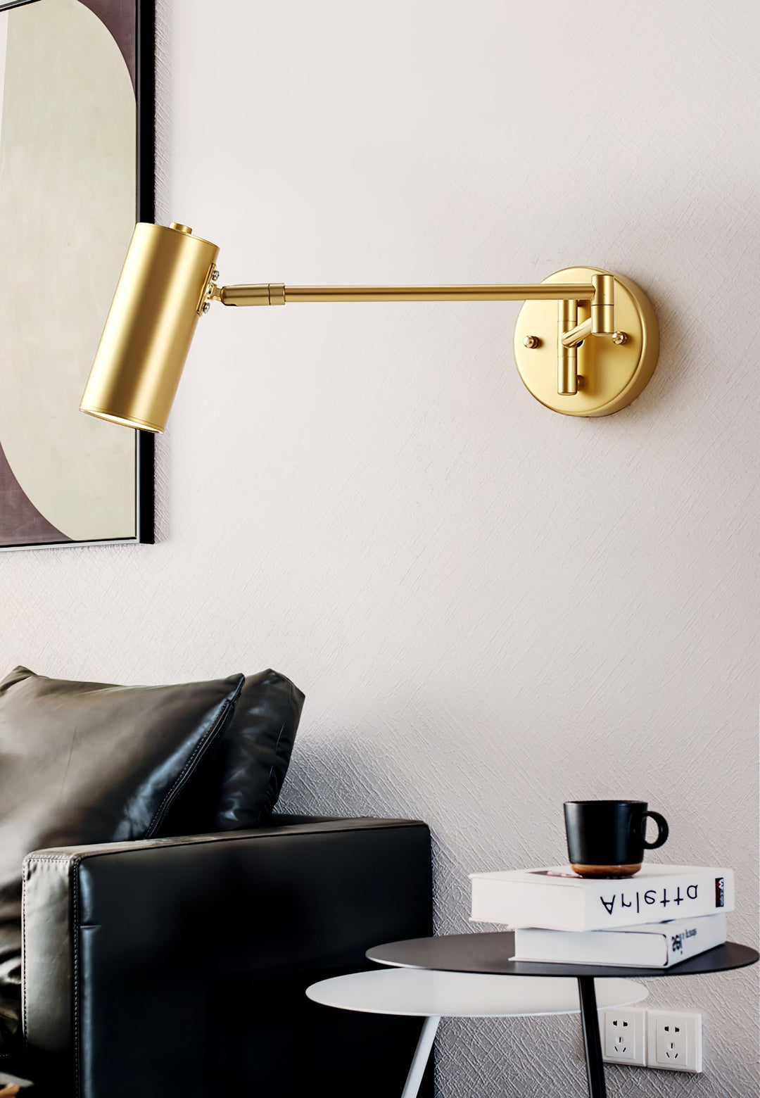 LumiArm: Applique LED orientabile – Lampada da lettura moderna in design minimalista