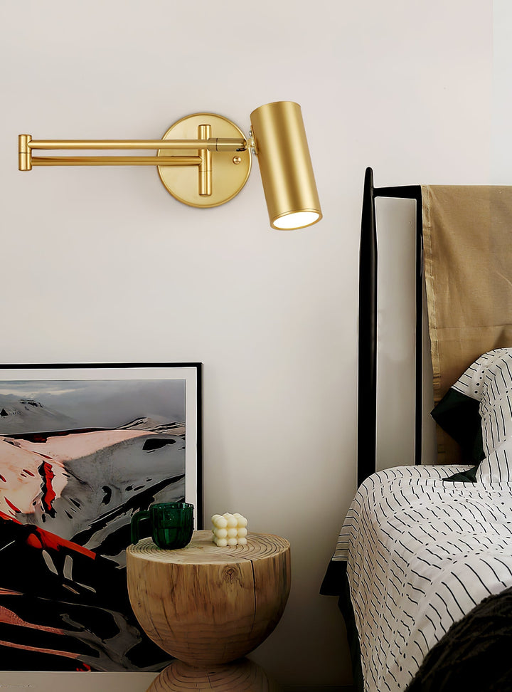 LumiArm: Applique LED orientabile – Lampada da lettura moderna in design minimalista