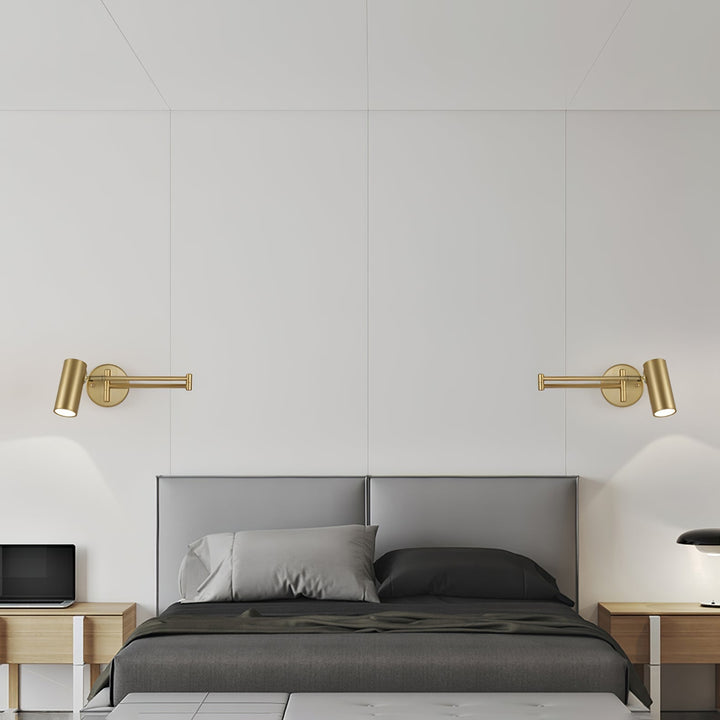 LumiArm: Applique LED orientabile – Lampada da lettura moderna in design minimalista