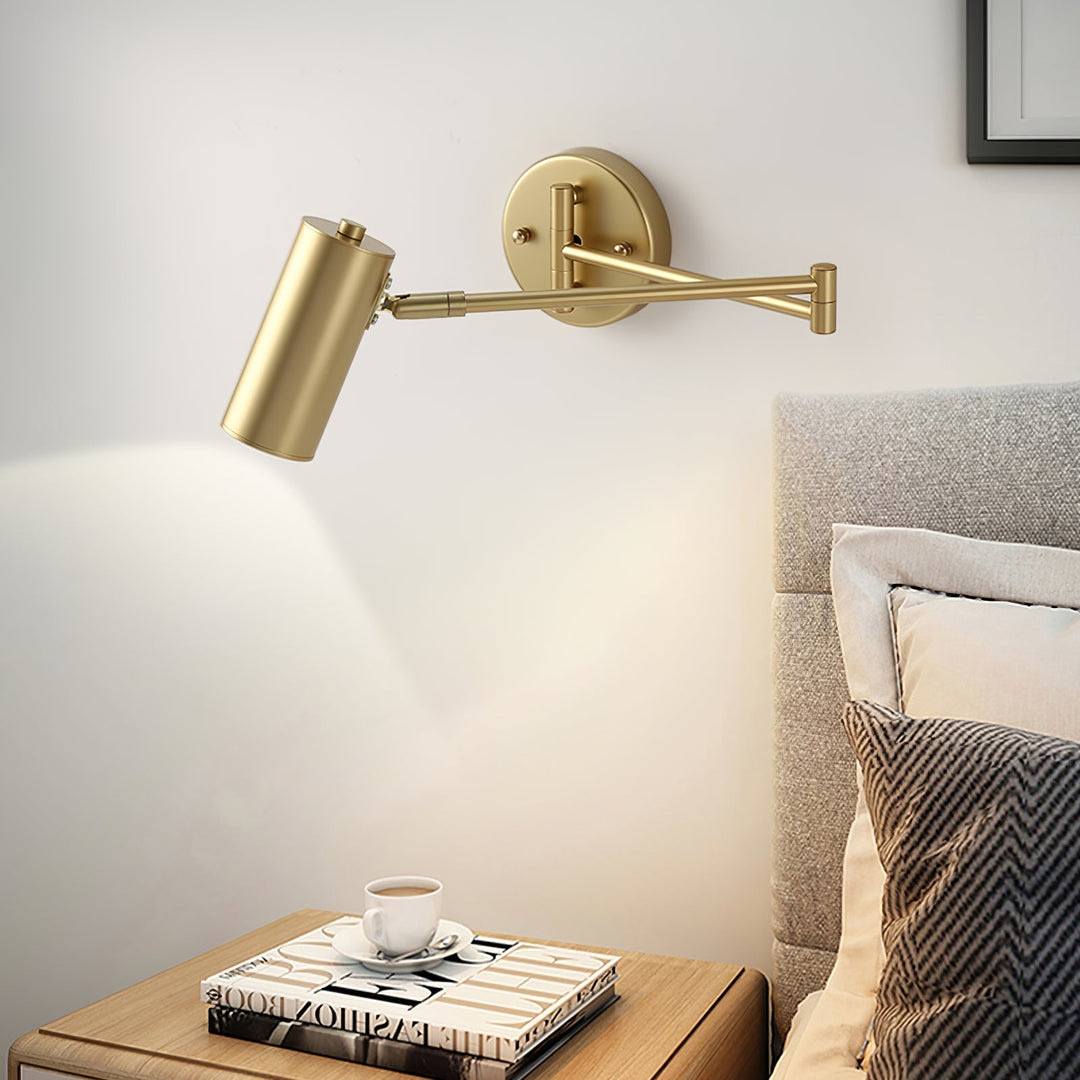 LumiArm: Applique LED orientabile – Lampada da lettura moderna in design minimalista