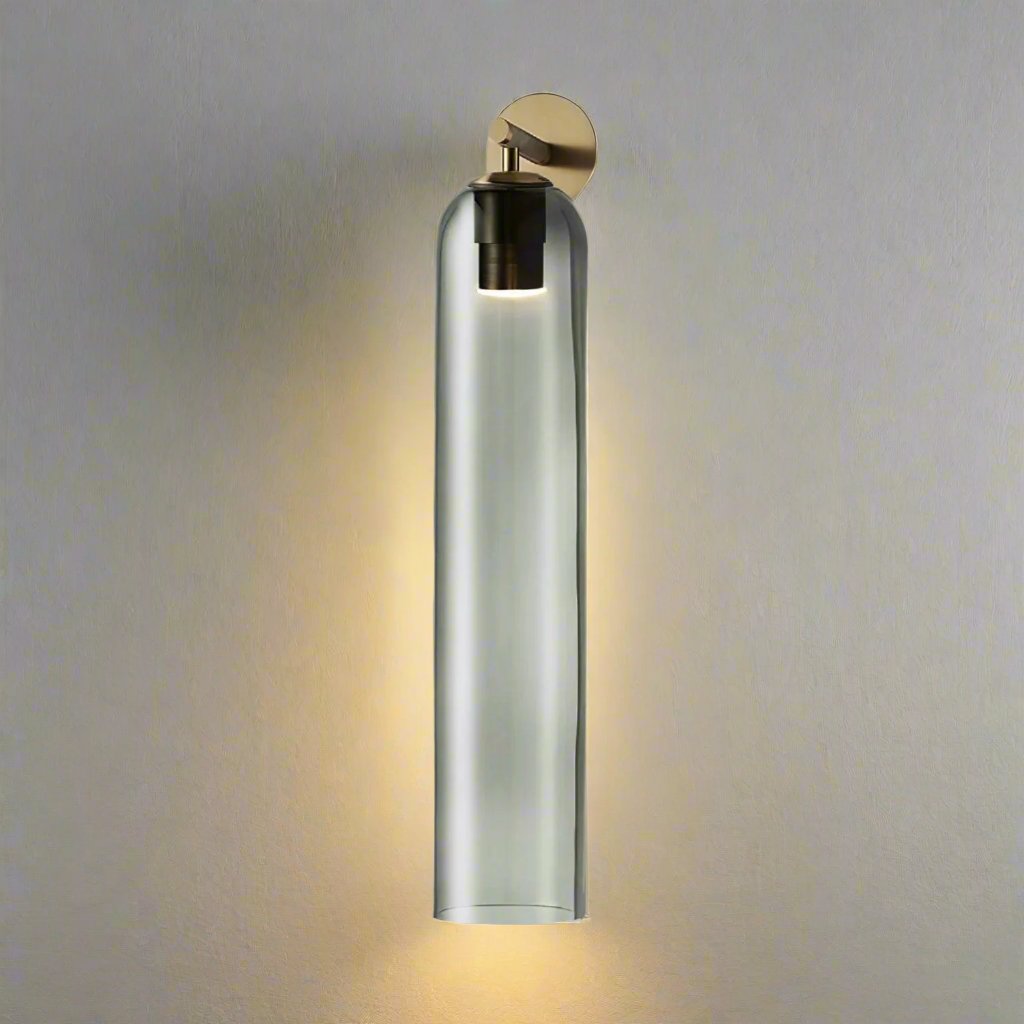 LumiArt: Lampada da Parete in Vetro – Design Elegante per Illuminazione di Lusso