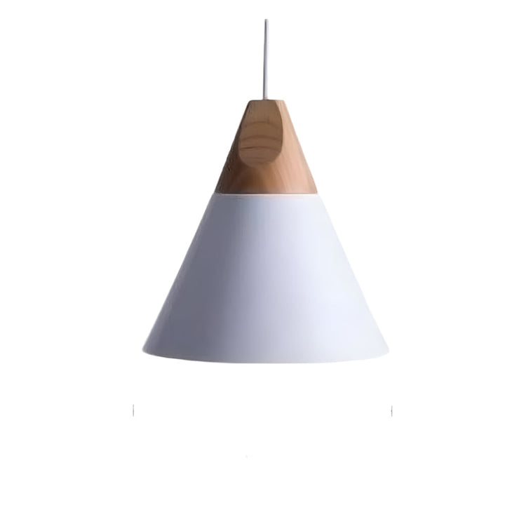 LumiBard: Lampada a sospensione in legno scandinavo in metallo e rovere – ideale per camere dei bambini e angoli lettura