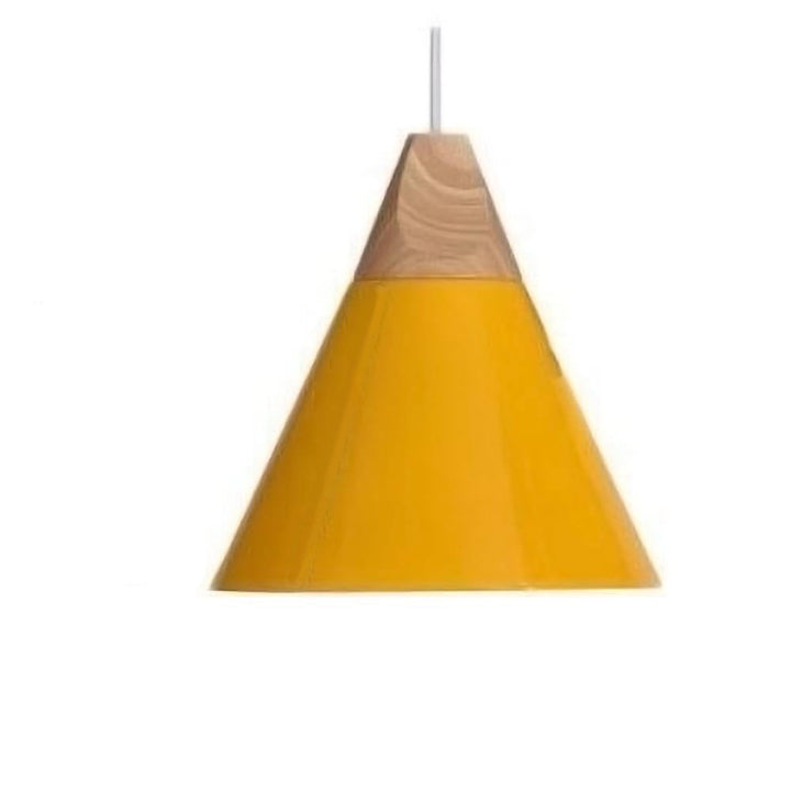 LumiBard: Lampada a sospensione in legno scandinavo in metallo e rovere – ideale per camere dei bambini e angoli lettura