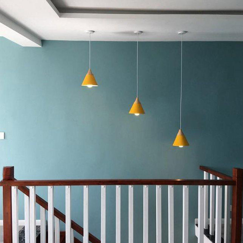 LumiBard: Lampada a sospensione in legno scandinavo in metallo e rovere – ideale per camere dei bambini e angoli lettura