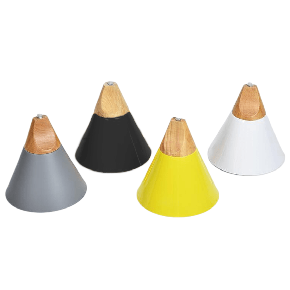 LumiBard: Lampada a sospensione in legno scandinavo in metallo e rovere – ideale per camere dei bambini e angoli lettura