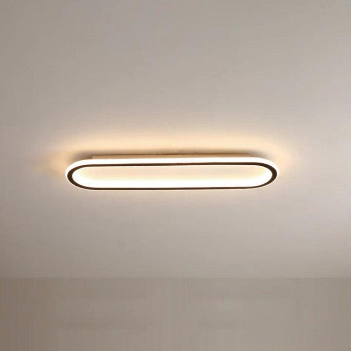 LumiCorr: Lampada a soffitto LED sottile con look moderno e luce uniforme – per corridoi e aree living