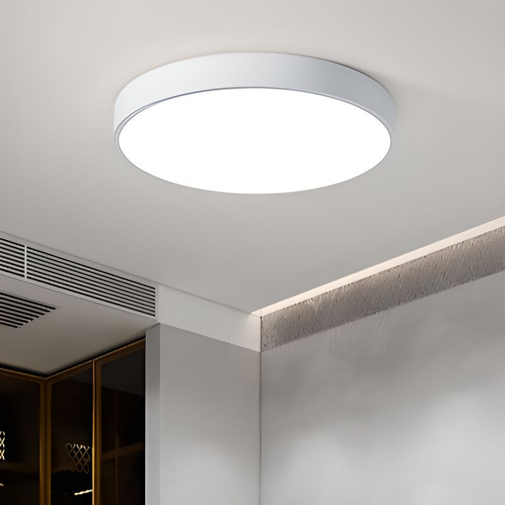 LumiDisc: Lampada da soffitto LED rotonda – Lampada a incasso piatta dal design moderno
