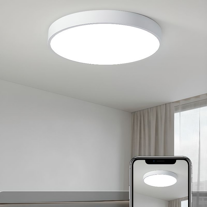 LumiDisc: Lampada da soffitto LED rotonda – Lampada a incasso piatta dal design moderno