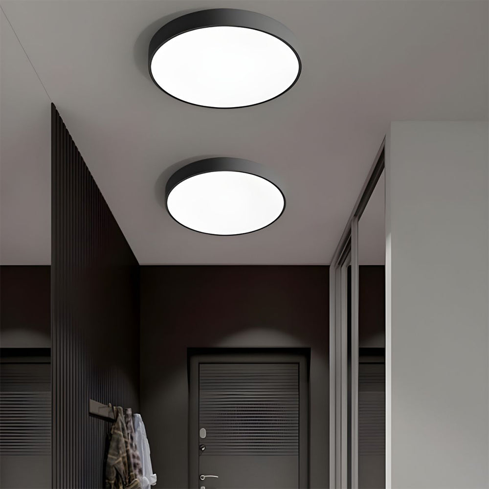 LumiDisc: Lampada da soffitto LED rotonda – Lampada a incasso piatta dal design moderno