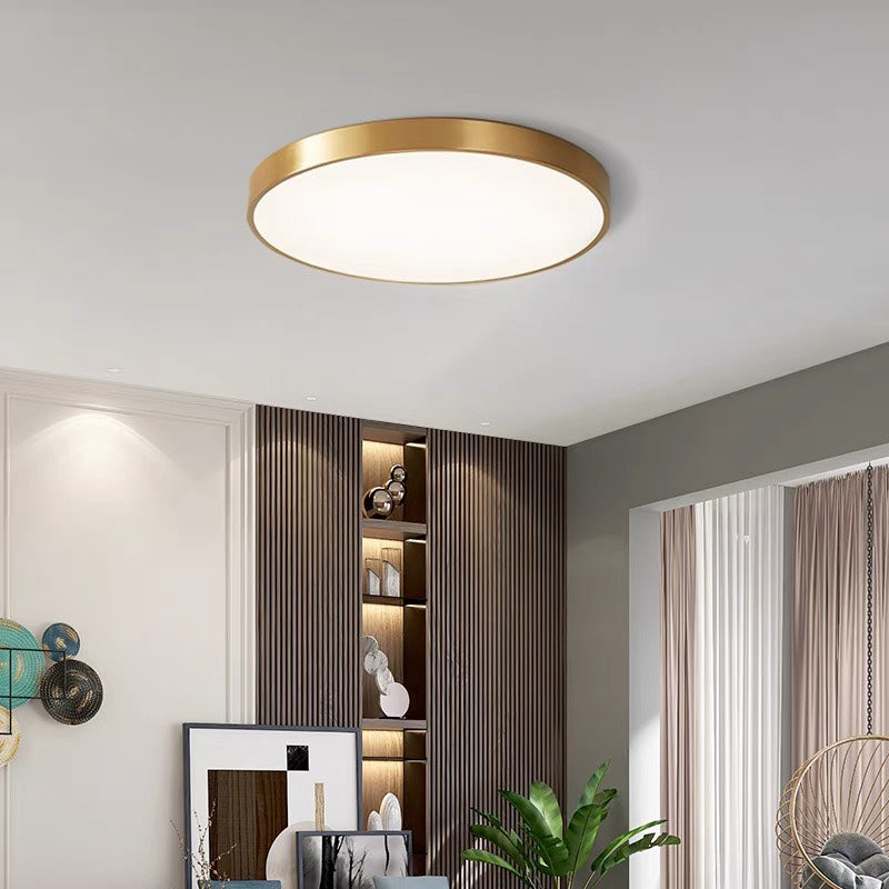 LumiDisc: Lampada da soffitto LED rotonda – Lampada a incasso piatta dal design moderno