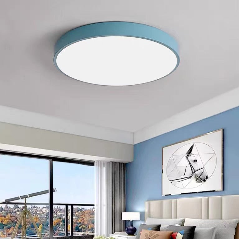 LumiDisc: Lampada da soffitto LED rotonda – Lampada a incasso piatta dal design moderno
