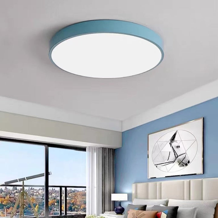 LumiDisc: Lampada da soffitto LED rotonda – Lampada a incasso piatta dal design moderno
