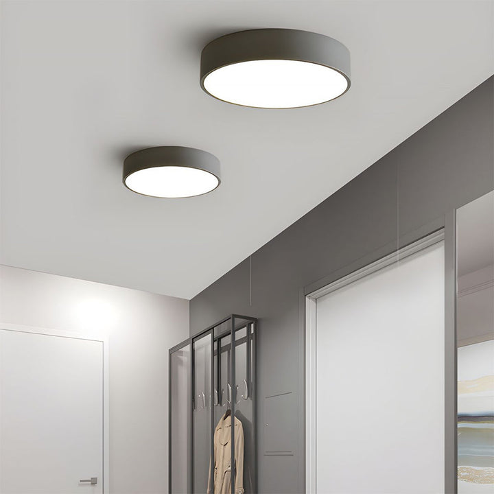 LumiDisc: Lampada da soffitto LED rotonda – Lampada a incasso piatta dal design moderno
