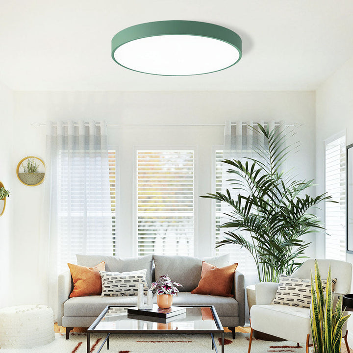 LumiDisc: Lampada da soffitto LED rotonda – Lampada a incasso piatta dal design moderno