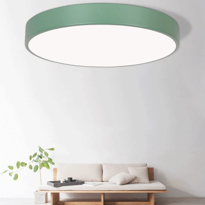 LumiDisc: Lampada da soffitto LED rotonda – Lampada a incasso piatta dal design moderno