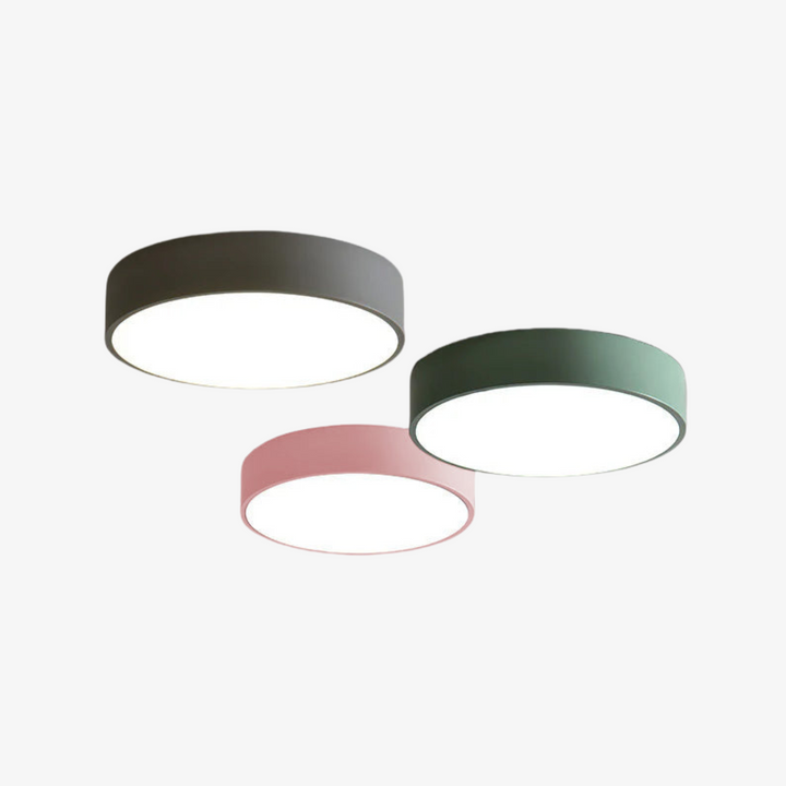 LumiDisc: Lampada da soffitto LED rotonda – Lampada a incasso piatta dal design moderno